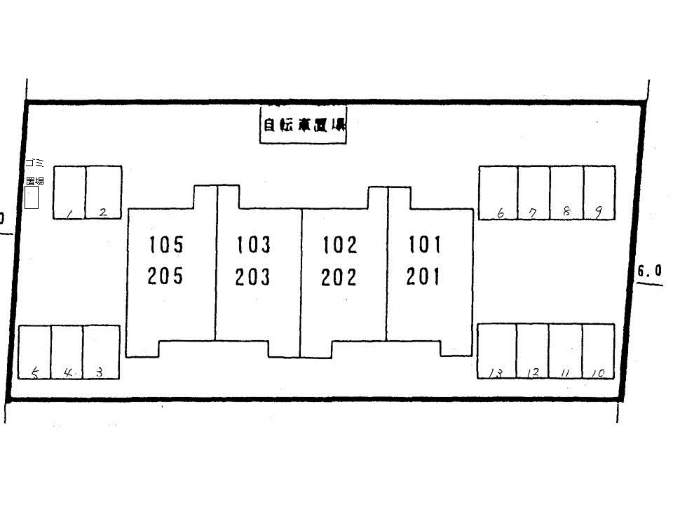 グラシューの区画図