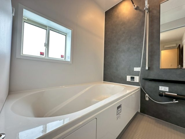 ★★読谷村大湾2期-1号棟（全5棟）の浴室|現地撮影10月　1号棟
いつでも、ご案内いたします