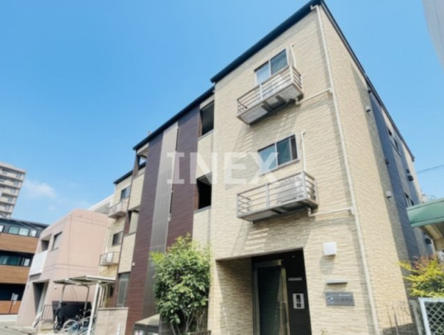 厚木市旭町２丁目のアパートの外観