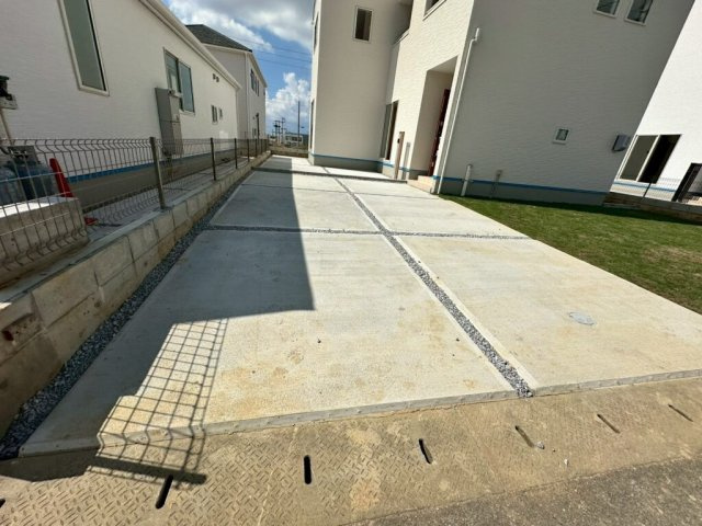 ★★読谷村大湾2期-２号棟（全5棟）の駐車場|【現地撮影2025.10】いつでも内覧可能です♪