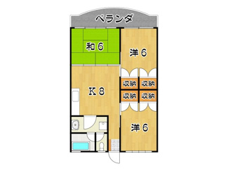 【間取り】 | シティーコート大平 | ※別部屋参照の為、現状優先とします。