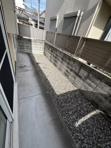 ブルーオニオンのバルコニー