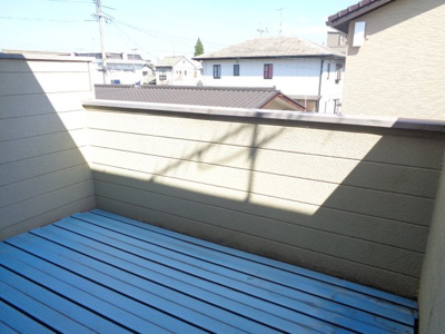 【バルコニー】 | 西江住宅 | 南東向き