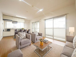 CGで家具等を配置したもので家具等は含まれません