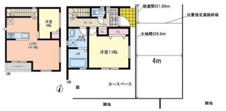 【間取り】 | 新座市新堀2丁目　全1棟 | 新座市新堀2丁目　全1棟