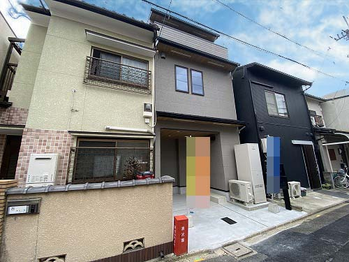 上京区観音寺門前町 新築戸建の外観