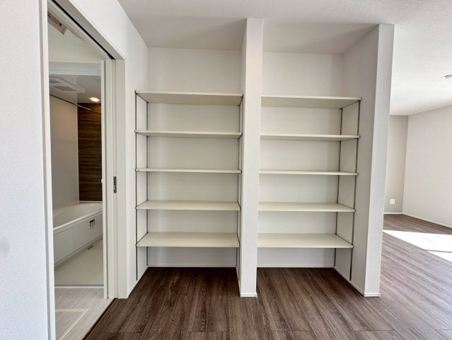 ★★読谷村大湾2期-３号棟（全5棟）の収納|【現地撮影2025.10】いつでも内覧可能です♪