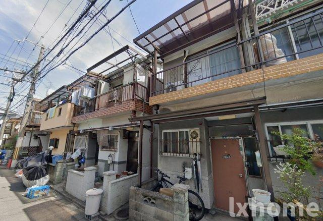 鶴野1丁目連棟貸家の外観