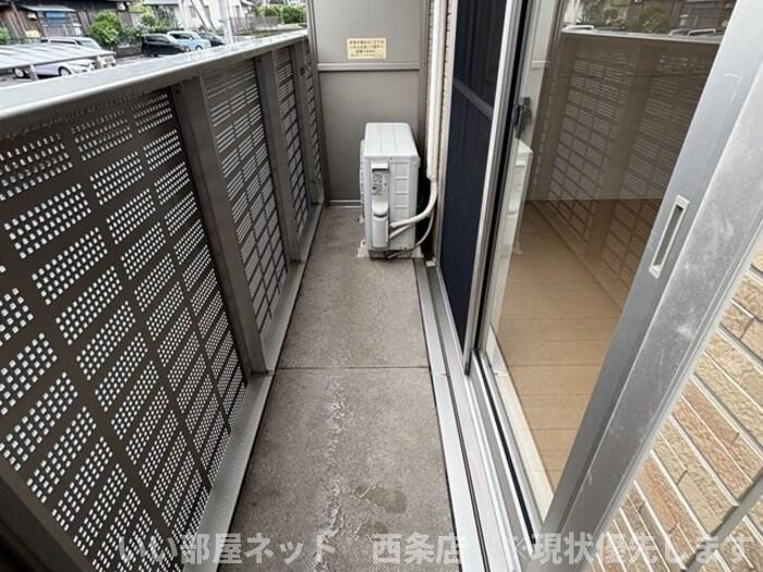 ウィンドヒルⅡのバルコニー