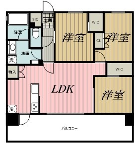 センチュリー千葉みなとの間取り