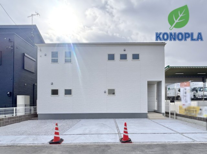 【新築戸建】渋川行幸田第2の外観|■外観（1号棟）｜今から見たい！大歓迎です♪お気軽にお問い合わせください♪オウチ探しは木ノ葉プランニング♪