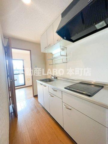 シャトー弁天弐番館のキッチン