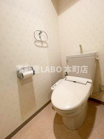 シャトー弁天弐番館のトイレ