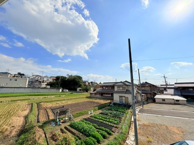 小中学校徒歩15分圏内で安心通学　大久保町谷八木　全4棟　3号棟の展望