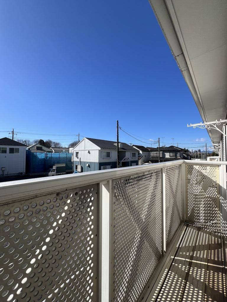 ベルパレスＢのバルコニー