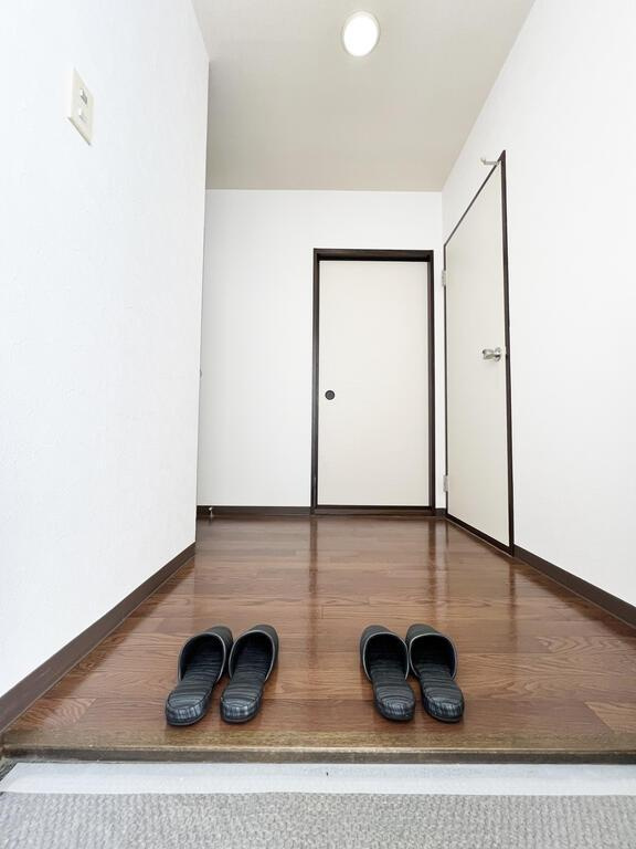 ベルパレスＢの玄関