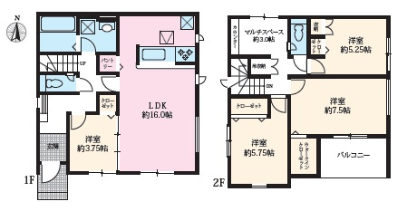 知立市昭和　新築分譲住宅　全2棟　2号棟