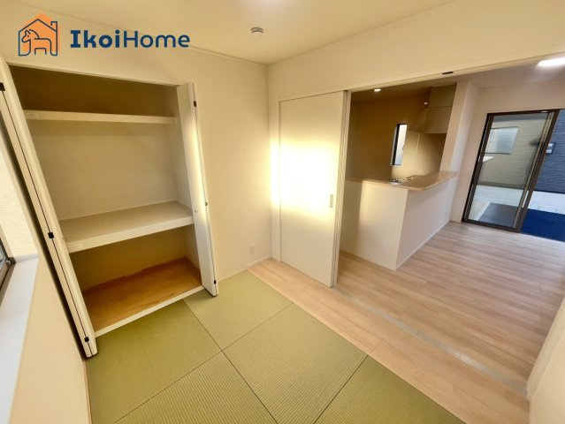 明石市大久保町谷八木第6　2号棟　の内装|【ホームページに現地動画掲載中】●年中無休：当日予約可●和室は収納付で子供部屋としてもおすすめです！