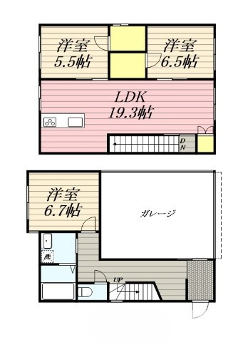 Aurora【キャッシュバック対象物件】の間取り