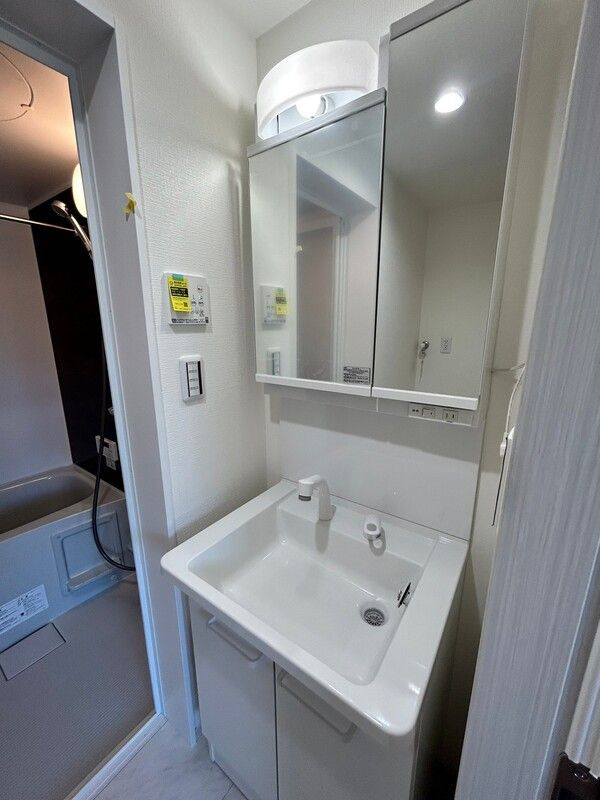 Ambition袋山の洗面所