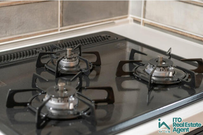 紫野雲林院町 中古テラスのキッチン