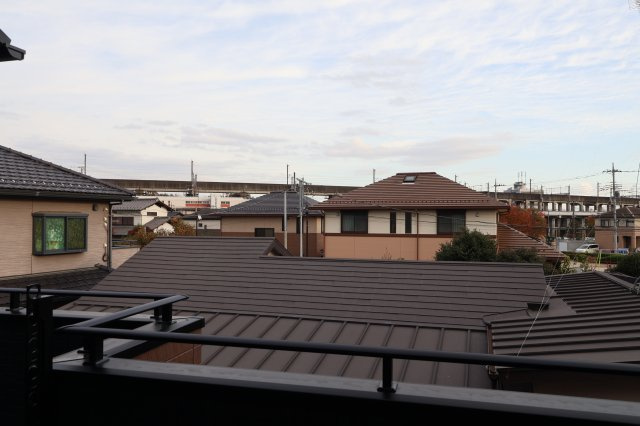 《仲介手数料無料》上尾市原市北１丁目9-12(全1戸)新築一戸建てブルーミングガーデンの展望|撮影日 2025年11月16日 15:15 晴れ