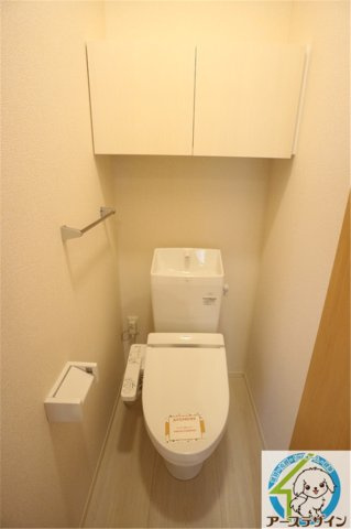 高津橋D-roomのトイレ|パース写真