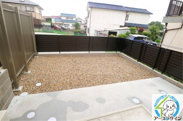 高津橋D-roomの庭|パース写真