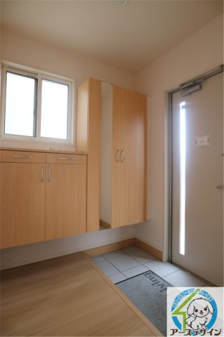 高津橋D-roomの玄関|パース写真