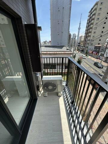 リライア東京墨田のバルコニー