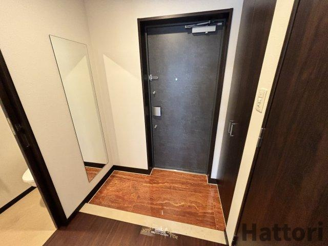 ディームス福島の玄関