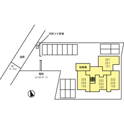 【区画図】 | ブルームメゾン