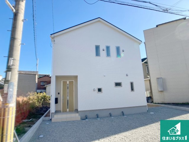 相生市大島町　第2期　新築一戸建ての外観|お客様に長く安心して住んでいだだける事にこだわった家づくり！住んでからのアフターサービスにもしっかりと取り組んでいます！