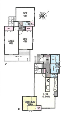 茅ヶ崎市今宿未入居戸建 全8棟の画像