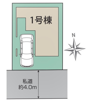 【区画図】 | 新座市新堀2丁目　全1棟　1号棟 | 新座市新堀2丁目　全1棟　1号棟
