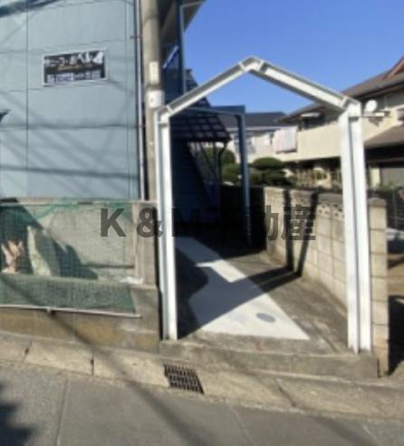 サニーコーポ・ベルのエントランス|ゆとりのあるエントランスです