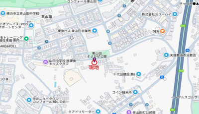 【地図】 | 東山田町貸事務所・倉庫