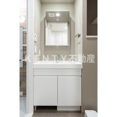 【洗面所】 | エル・セレーノ品川西大井 | コンパクトで使いやすい洗面所