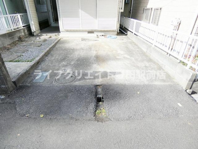 【駐車場】 | みはらし台　貸家