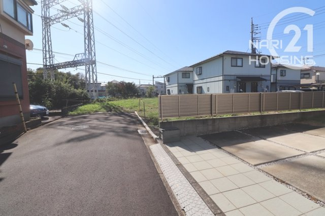 【前面道路含む現地写真】 | 立川市西砂町2丁目　売地　全2区画　A号区 | 立川市立西砂小学校区域
