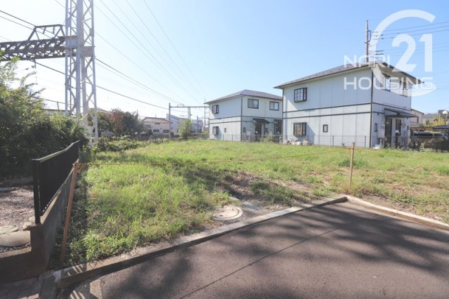 【前面道路含む現地写真】 | 立川市西砂町2丁目　売地　全2区画　A号区 | 前面道路含む現地写真です