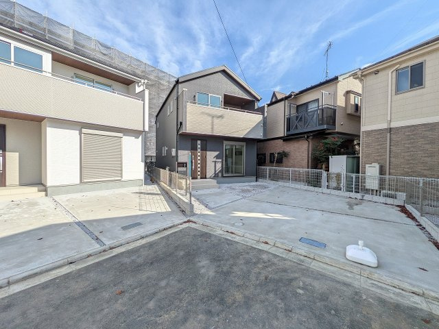 八王子市　大和田町　新築一戸建て　１０期の外観|～京王八王子駅徒歩16分　並列2台駐車可能　省エネ性能認定住宅～