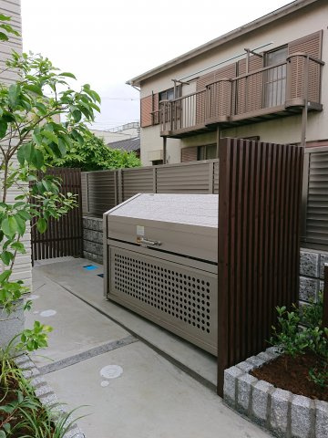 セルディーナ松波のその他共用部分|敷地内ゴミステーション。