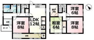 【間取り】 | 苗鹿２丁目