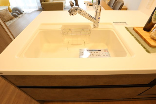 リベール加古川シティＷＥＳＴ弐番館のキッチン|シンクです。