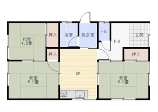 【間取り】 | 中西尾アパート