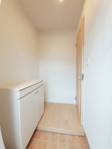 ベイリーフハウスの玄関