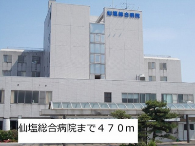 【周辺】 | クレストールツクダ | 仙塩総合病院まで470m