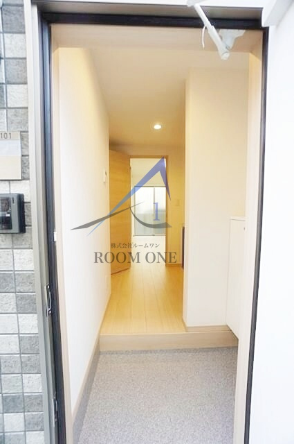 グランシャレー亀有Ⅰの玄関|玄関です。