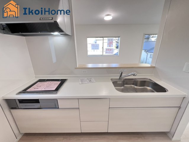 明石市大久保町谷八木第6　8号棟　のキッチン|【ホームページに現地動画掲載中】●年中無休：当日予約可●人気の対面式のキッチンで明るく使いやすいです！